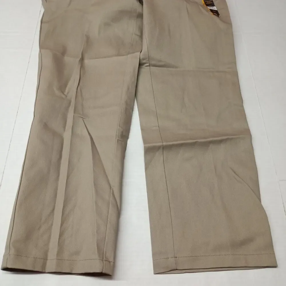 Brahma Men's Work Tough Pants Size 38x32‎ Sandy Taupe Relaxed